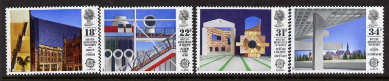 Great Britain 1176-9 MNH Architecture