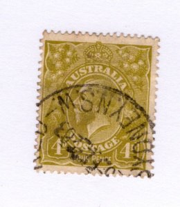 Australia #34 Used - Stamp - CAT VALUE $12.00