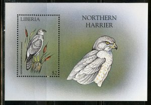 LIBERIA BIRDS  SHEET AND SOUVENIR SHEET  MINT NEVER HINGED