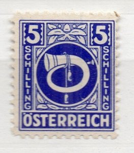 Austria 1946 Early Issue Fine Mint Hinged 5S. NW-259913