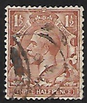 Great Britain # 189 - King George V - used....{Blw}