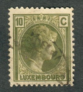 Luxembourg #160 used single