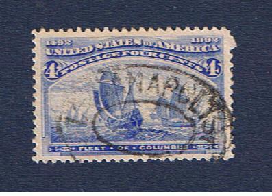 #233 VF used Columbian