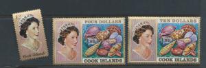 Cook Island MLH high values, see description. 2018 CV $24.00