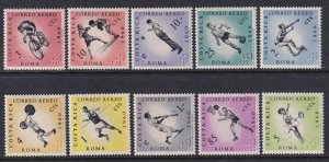 Costa Rica C303-C312 Summer Olympics MNH VF