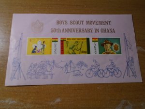 Ghana  #  310a  MH  Scouting