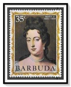 Barbuda #72 Mary II MNH