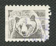 US Scott's # 1884 Brown Bear  - Used