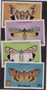 KIRIBATI MNH Scott # 356-359 Butterflies (4 Stamps) (1)