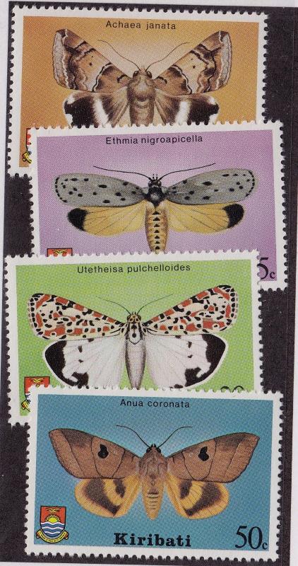 KIRIBATI MNH Scott # 356-359 Butterflies (4 Stamps) (1)
