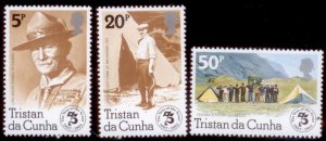 Tristan Da Cunha 1982 SC# 314-7 Boy Scouts MNH-OG E32