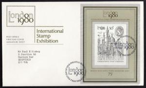 GB UK 1978 & 1980 FDC Covers London Exhibition Hill Buildings 30 Items #CB475