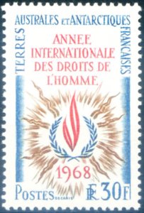 International Year of Human Rights 1968.