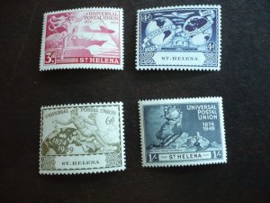 Stamps - St. Helena - Scott# 132-135 - Mint Never Hinged Set of 4 Stamps