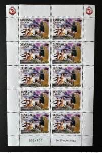 Senegal 2023 Leaflet Joint Issue Paper Tour PAPU UPAP Arusha Tanzania