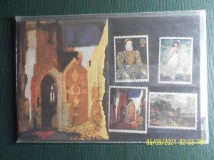 GB  1968 BRITISH PAINTINGS PRESENTATION PACK SG 771 774 MINT