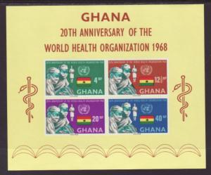 Ghana 339 WHO Souvenir Sheet MNH VF