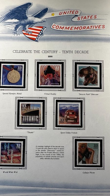 White Ace collection Commemoratives of 1999-2000 [pages 464-535] [72 pages]