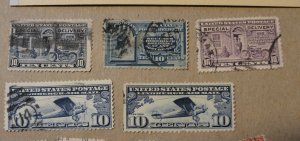 US Postage Due & Parcel Post Lot – All used