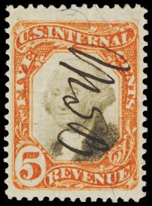 U.S. REV. THIRD ISSUE R137  Used (ID # 117896)