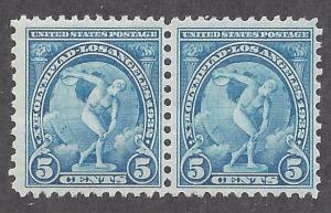 719 Mint,OG,NH... Pair... SCV $5.80