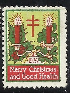 WX35 1925 Christmas Seal MNG