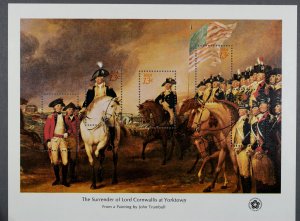 United States #1686 MNH XF Surrender Cornwallis Sheet