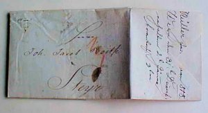 AUSTRIA  WIEN  STAMPLESS 1818 TO STEYR