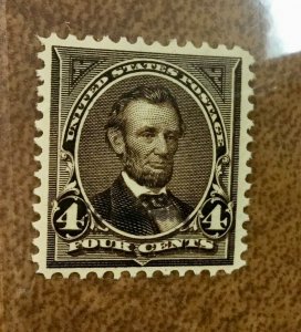 US  269s Specimen overprint type E mint hinged 1895