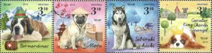 Croatia 2019 MNH Stamps Scott 1101a-d Dogs