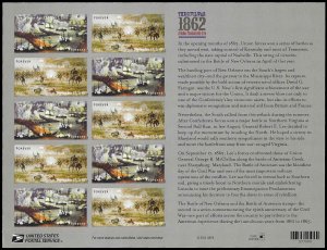 PCBstamps  US #4664/4665 Sheet $5.40(12x45c)The Civil War-1862, MNH, (3)