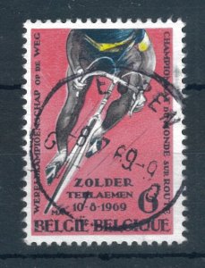 Belgium 1969 World Championship Cycle Races stamp. Used. Sg 2118