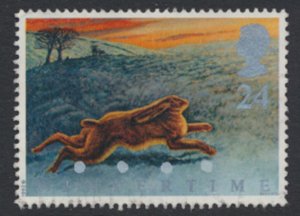 GB SG 1588  SC# 1422  Used Winter Hare Animals  1992  as per scan         