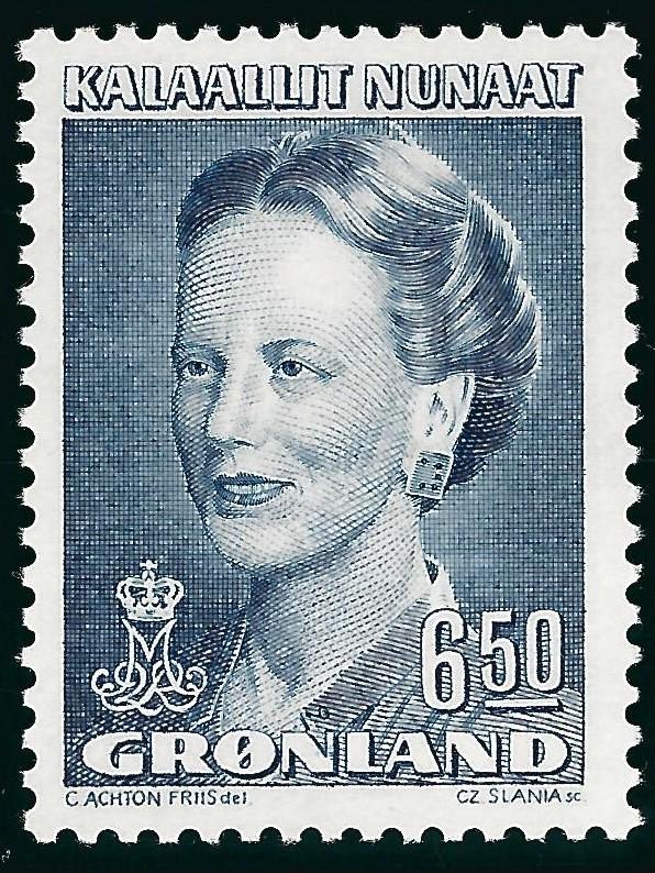 Nice Greenland Slania #228 Queen Margrethe MNH VF...Kalaallit is Hot now!