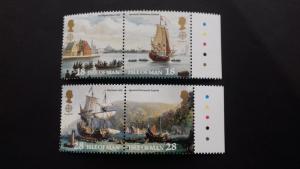 Isle of Man 1992 EUROPA  Voyages of Discovery in America Mint