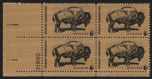 #1392 6c American Buffalo, Plate Block [31960 LL] Mint **ANY 5=FREE SHIPPING**