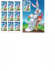 US Stamps/Sheets/Postage Scott #3137 Bugs Bunny MNH F-VF OG FV $3.20