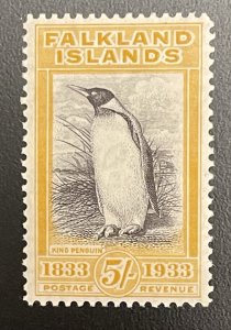 TangStamps: Falkland Islands Stamps Sc #74 SG #136 Penguin MLH VF