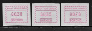 Papua New Guinea  H Boroko Frames Labels