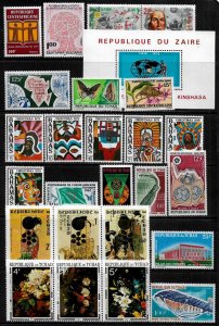 Worldwide Nice Collection of MNH Stamps and Souvenir Sheets (014)
