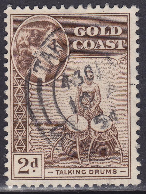 Gold Coast 151 USED 1954 QEII Talking Drums 2d