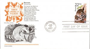 #2331 Raccoon Aristocrat FDC