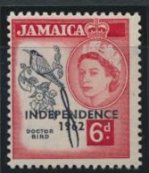 Jamaica SG 186  Mint  Light Hinge SC# 190    Independence OPT see details