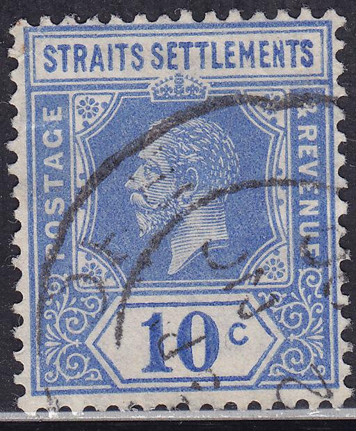 Straights Settlements 159 USED 1918 King George V