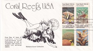 1980, Coral Reefs, Women's Cover Collectors, FDC (E11736)