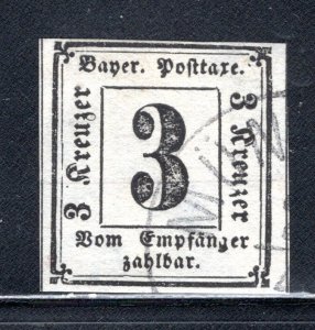 Bavaria #J1    VF,  Used,   CV $325.00   .....  0530209