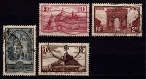 France 1929-33 Various Scenes Definitives, Part Set to 5f [Used]