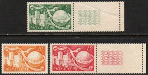 Monaco Sc #245-246 MNH