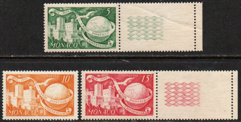 Monaco Sc #245-246 MNH