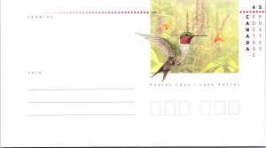 Canada, Postal Stationary, Birds, Flowers